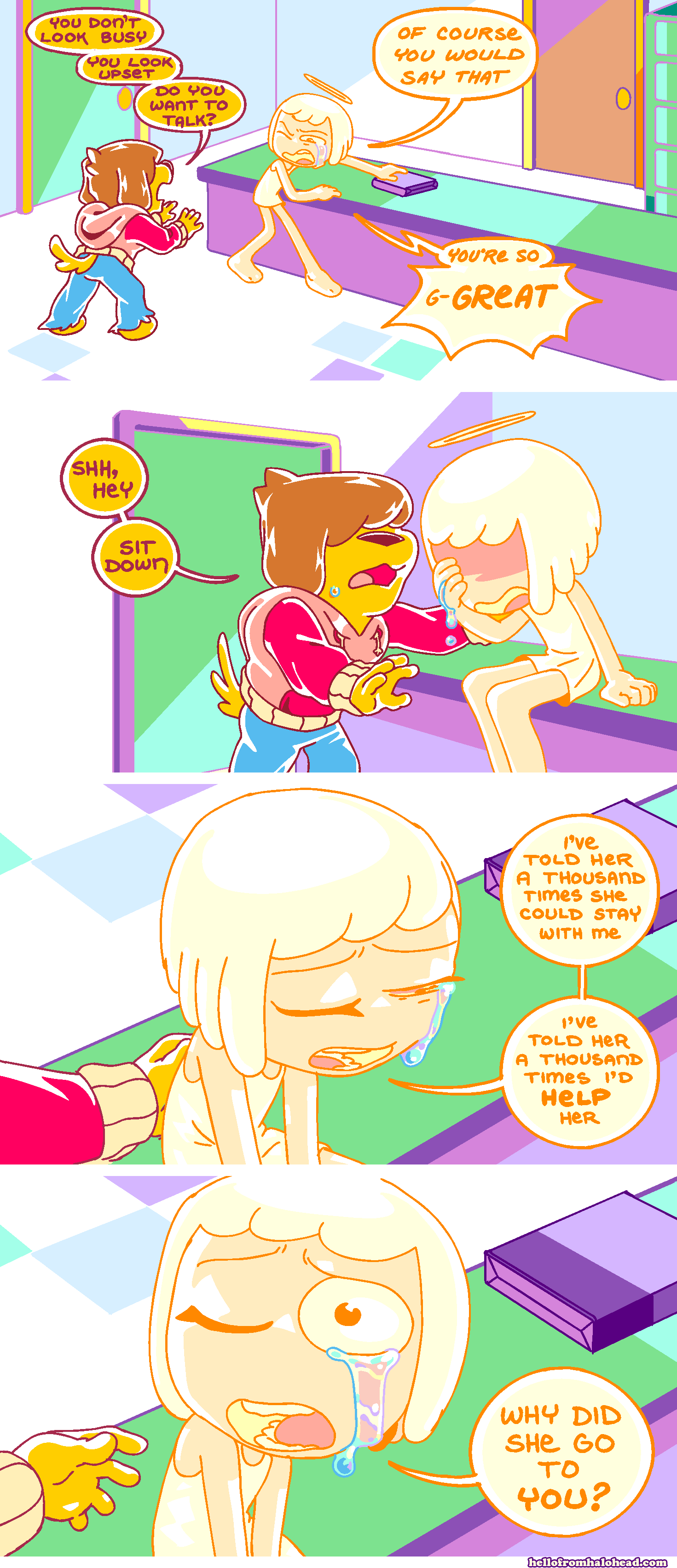#99 you look upset